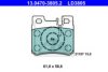 ATE 13.0470-3805.2 Brake Pad Set, disc brake